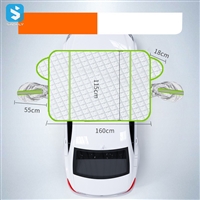 Automobile snow shield, winter front windshield, snow shield, magnetic light absorbing curtain fabric, sun shield, sun protection and heat insulation for car